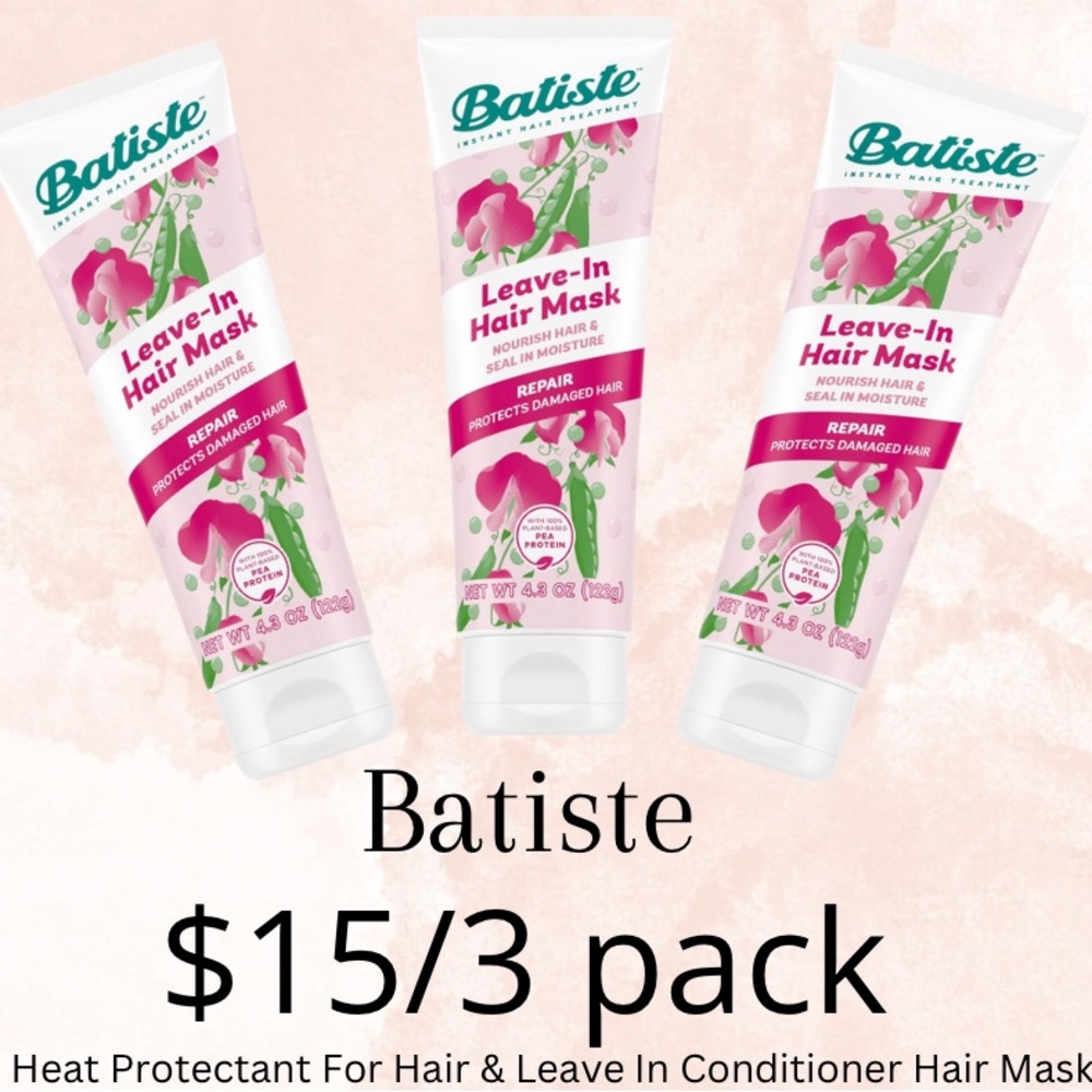 BATISTE LEAVE IN HAIR MASK - NEW